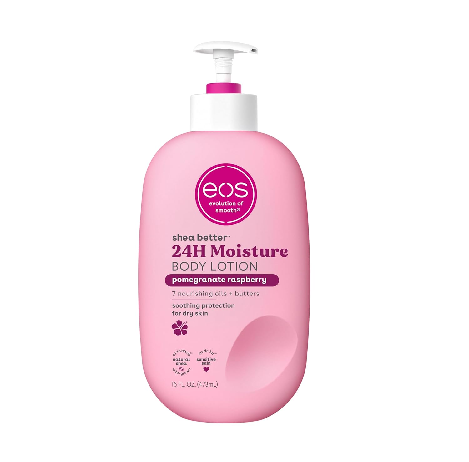 eos Shea Better Moisture Body Lotion Pomegranate Raspberry - Ultalish