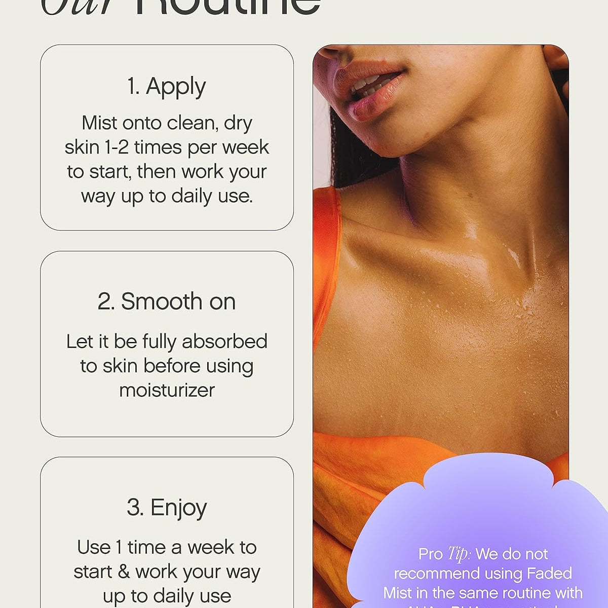 Topicals - Faded Skin Serum Mist voor donkere vlekken en verkleuring - Veilig voor hyperpigmentatie - Tranexaminezuur en Niacinamide - littekens en vlekken - 100ml - Ultalish