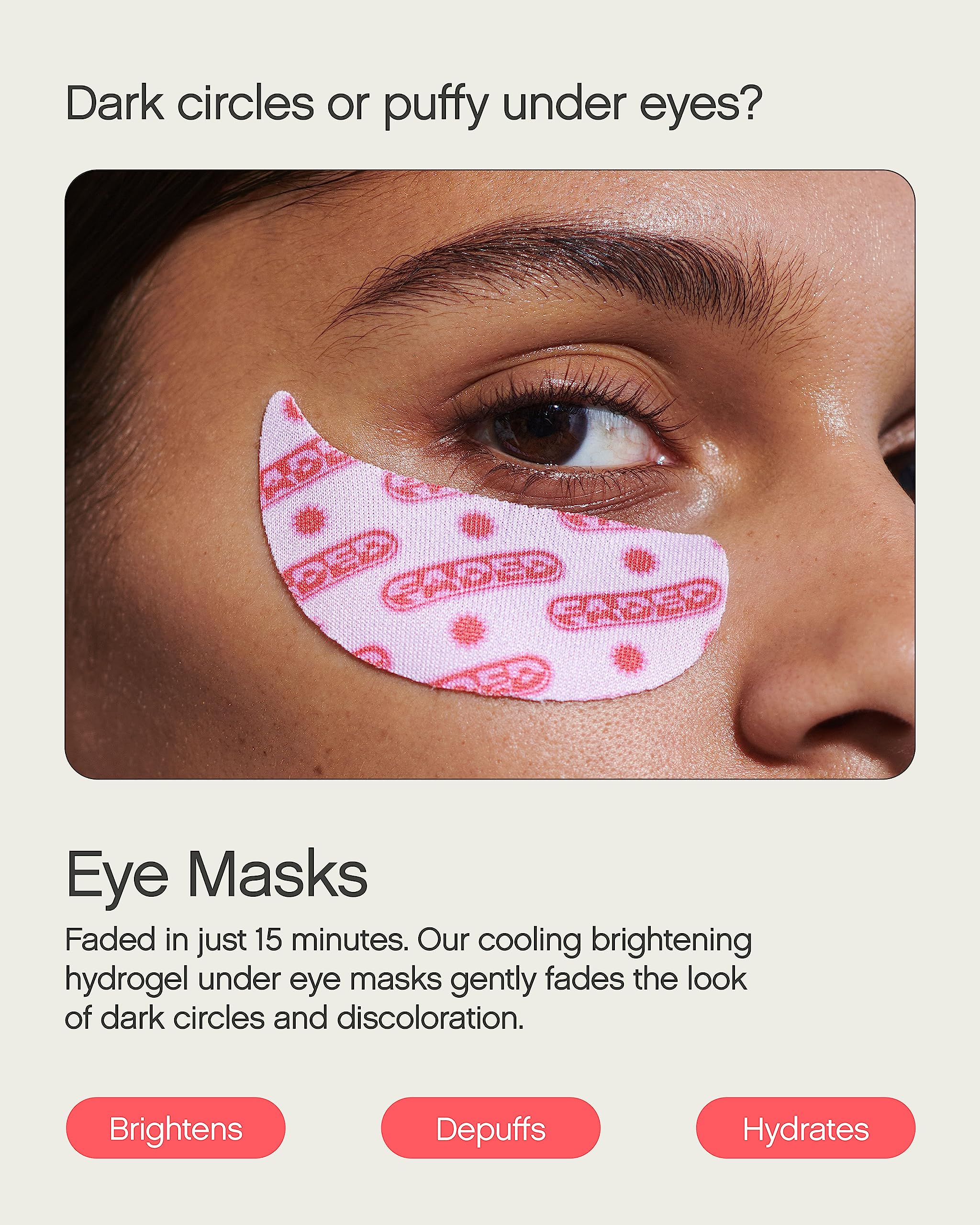 Topicals - Faded Under Eye Masks - Ultalish