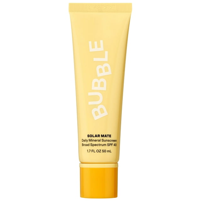 Bubble - Skincare Solar Mate Mineral Sunscreen SPF 40, All Skin Types - 50mL - Ultalish
