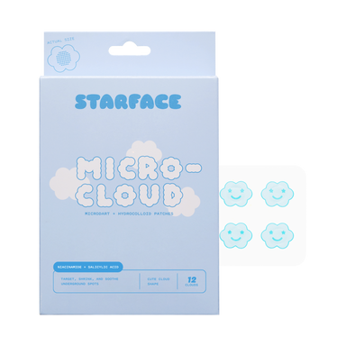 Starface Micro-Cloud - Hydrocolloid Microdart Patches - Pimple Patches with Salicylic Acid and Niacinamide - 12 count - Ultalish