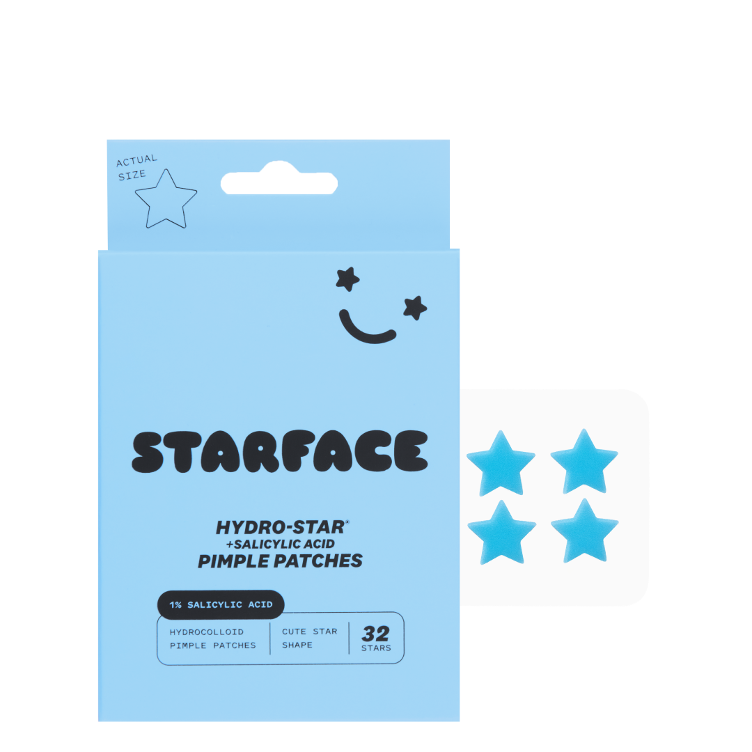 Starface Salicylic Acid Hydro-Star Pimple Patches 32 Count for All Skin Types - Ultalish