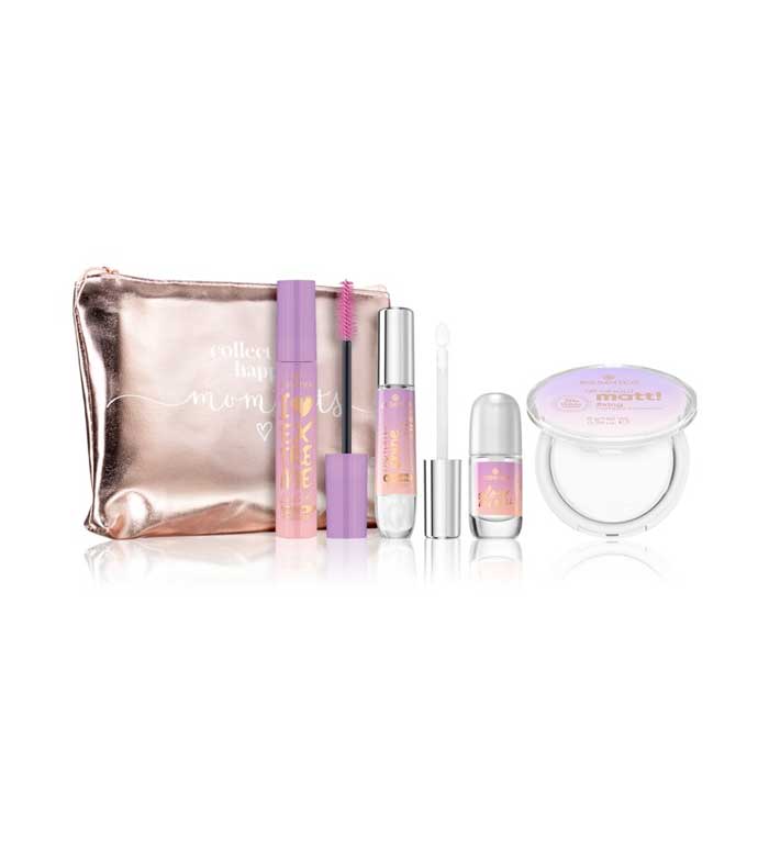 Essence make beauty fun bestseller set - make-up set - Lipgloss - Setting Poeder - Mascara - Nagellak - Ultalish