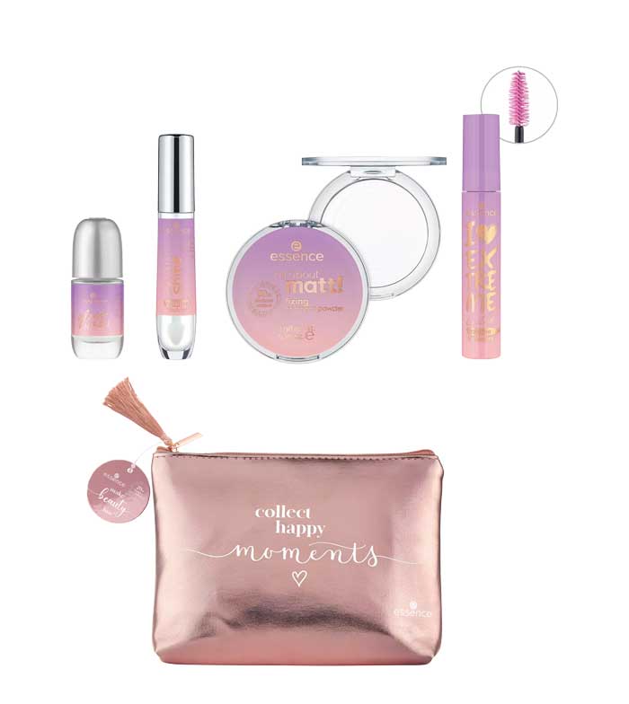 Essence make beauty fun bestseller set - make-up set - Lipgloss - Setting Poeder - Mascara - Nagellak - Ultalish