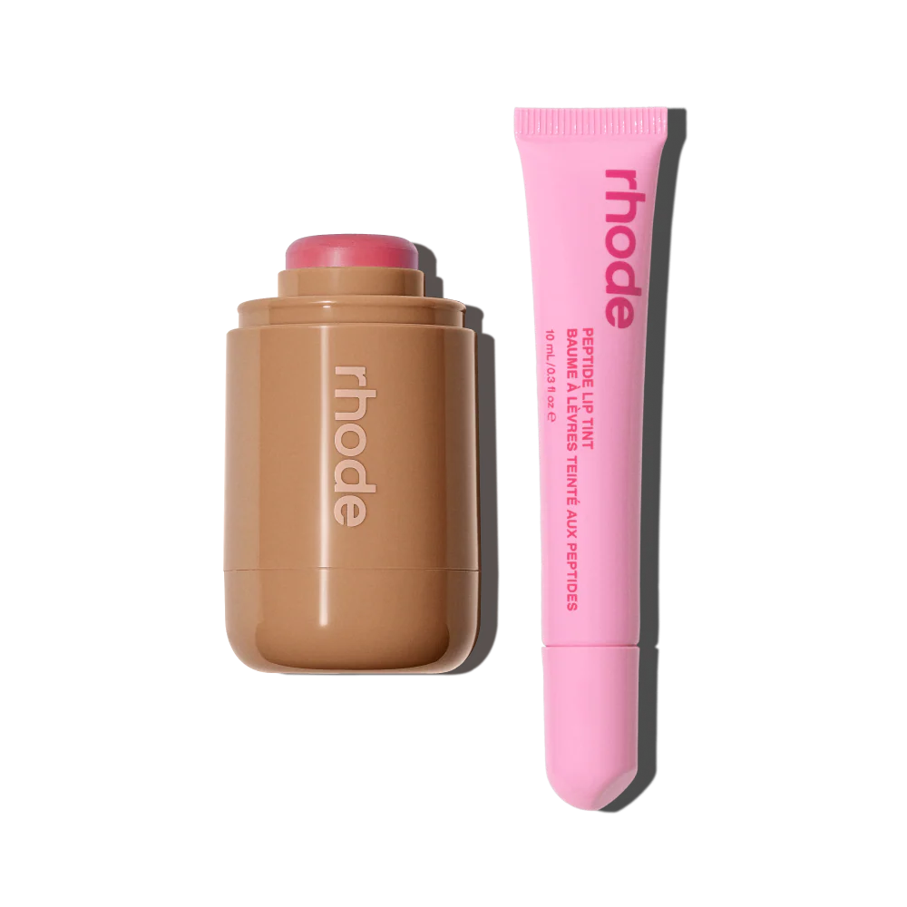 Rhode The Color Duos – Pocket Blush + Peptide Lip Tint – Makeup