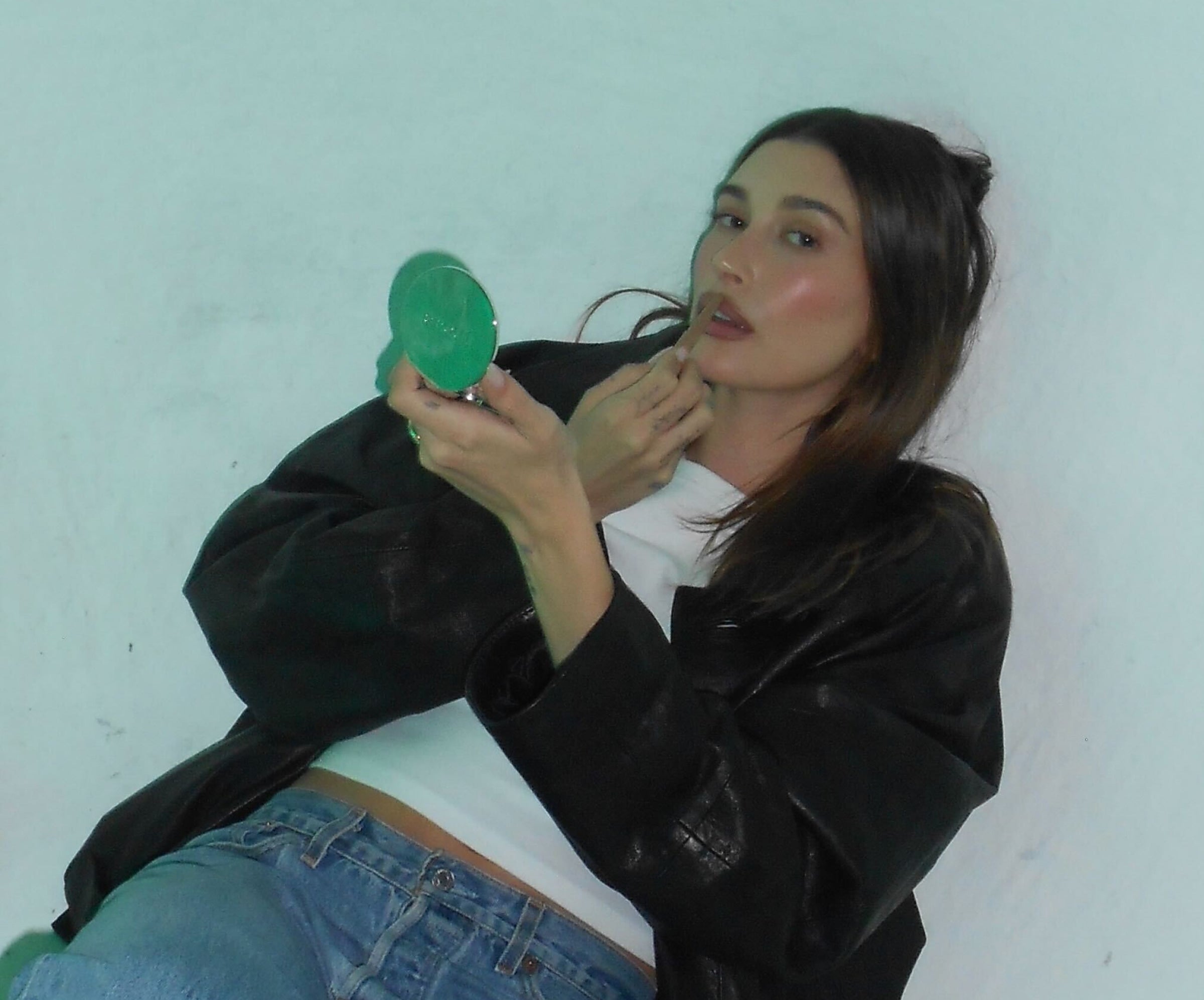 メイク道具・化粧小物 RHODE rhode Compact Mirror Rhode Compact Mirror Mini Protable For Going Out Reapplying